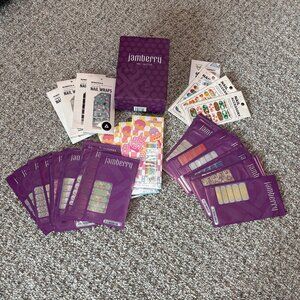 Lot of 38 Nail Wraps, Jamberry & Misc. Plus Heater